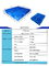 پالت پلاستیکی یورو HDPE پالت دو رو 1300 X 1100 CE SGS