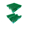 پالت سبز سوراخ شده HDPE پالت پلاستیکی انبار 1500x1500mm