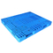 پالت های پلاستیکی تخت آبی بادوام پالت های قالب گیری تزریقی ویرجین PP