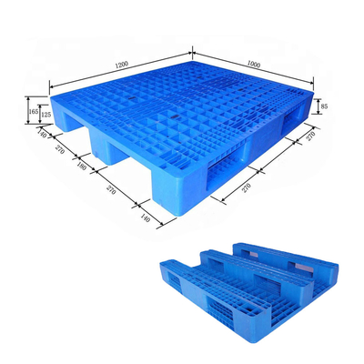 پالت یورو پلاستیک ساختار سبک 1200 X 1200 300-800 کیلوگرم بار قفسه
