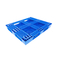 پالت های پلاستیکی آبی PP HDPE بار پویا 1200 کیلوگرم 1200 × 1000 × 150 میلی متر