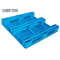 آبی LLDPE HDPE مواد تودرتو پالت های پلاستیکی تخت سفارشی