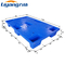 پالت پلاستیکی آبی EPAL یورو پالت HDPE چهار طرفه تک صورت