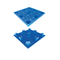 پالت پلاستیکی بازیافتی آبی OEM SGS پالت ورودی چهار راه HDPE
