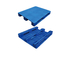 پالت های پلاستیکی بازیافتی آبی Hdpe SGS پالت پلاستیک وظیفه ی سنگین