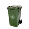 سطل زباله سیار پدال زباله پلاستیکی بزرگ انباشته کارخانه 120 لیتری