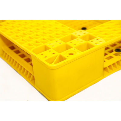 پالت پلاستیکی صنعتی سنگین آبی قرمز سبز HDPE یورو انباشته 1200X1000
