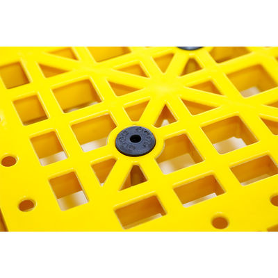 پالت پلاستیکی یورو پلاستیکی چهار راهه HDPE بزرگ سنگین 1200X1000X150mm