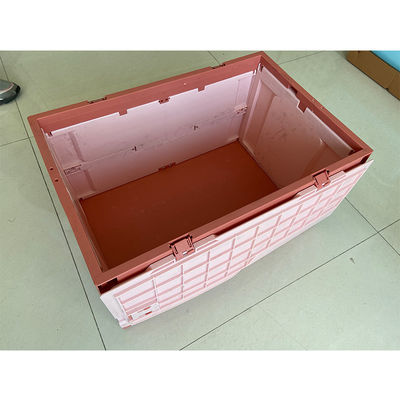 جعبه تاشو پلاستیکی HDPE با درب متصل