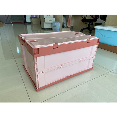 جعبه تاشو پلاستیکی HDPE با درب متصل