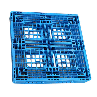 پالت یورو پلاستیک بهداشتی تک رو 1100X1100X125mm