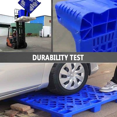 پالت سنگین دو طرفه یورو بزرگ HDPE پلاستیکی قابل برگشت قابل برگشت