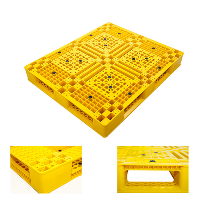 پالت پلاستیکی یورو پلاستیکی چهار راهه HDPE بزرگ سنگین 1200X1000X150mm